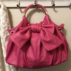 Pink Bow Handbag